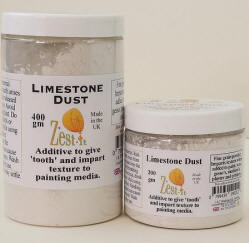 limestone dust for cold wax