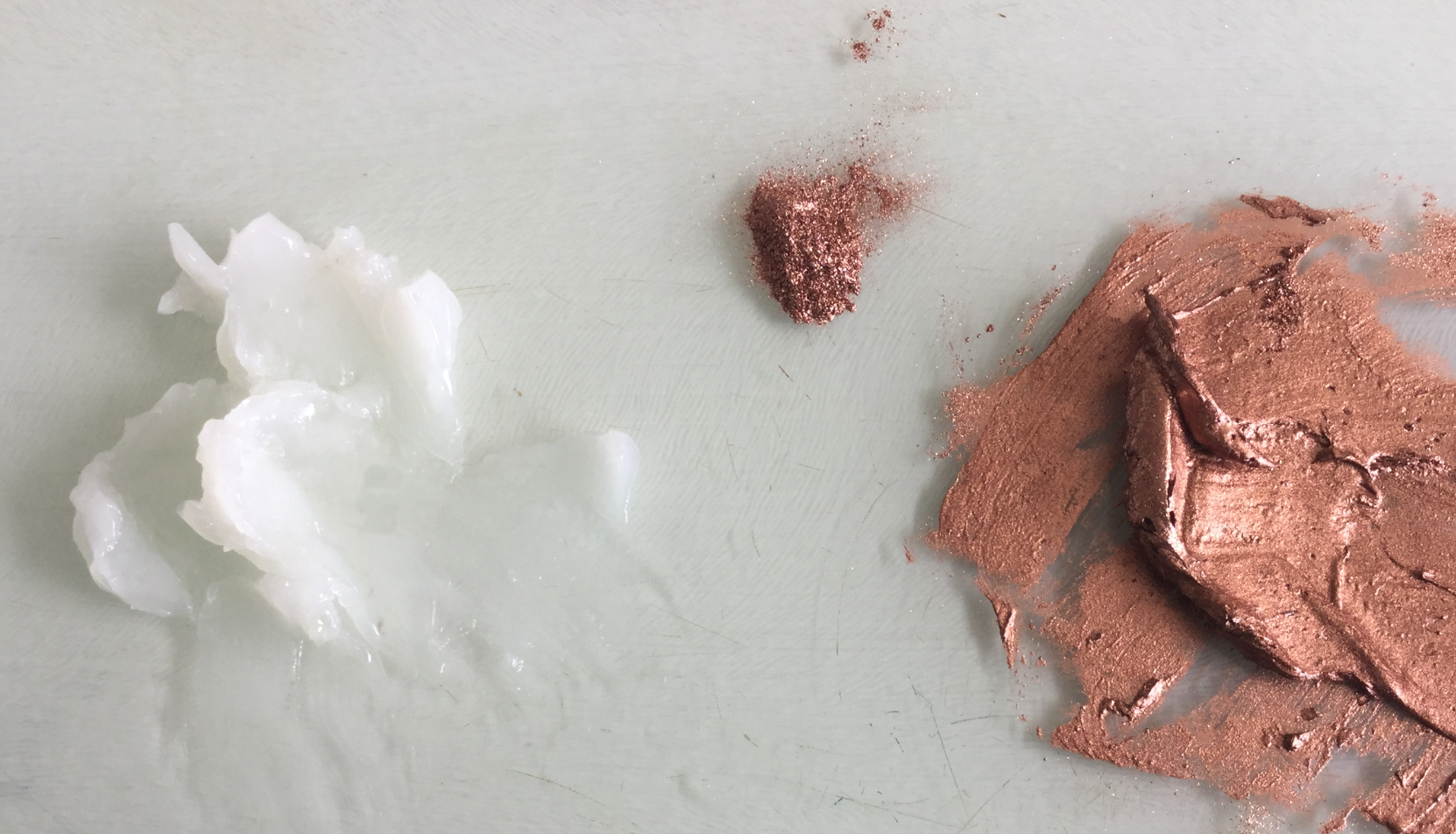 LiquiBlend and copper metallic powder