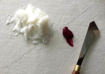 wax paint knife